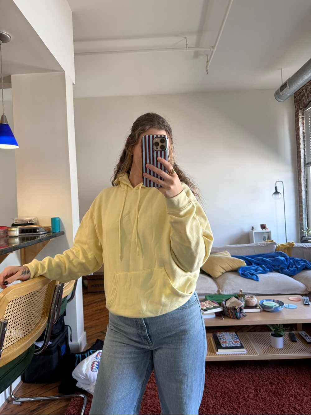 Pacific & Co Light Yellow Hoodie